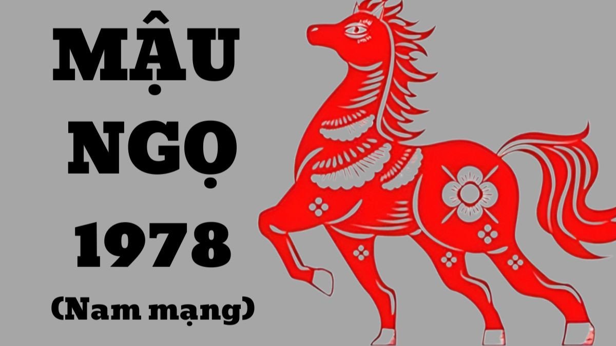Nam tuổi Mậu Ngọ 1978 sở hữu tính cách năng động, thông minh và tràn đầy nhiệt huyết