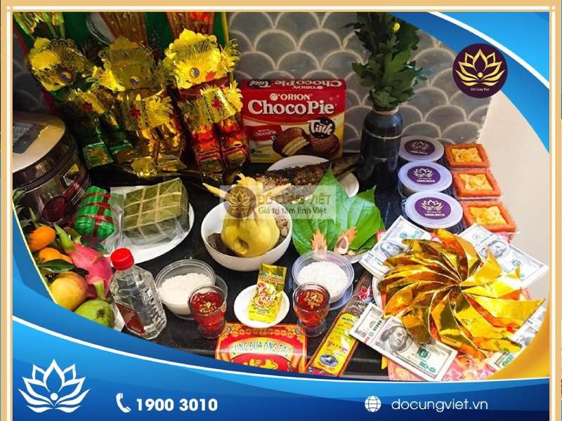 Nghi lễ cúng ông táo 30 Tết trang trọng tại gia đình