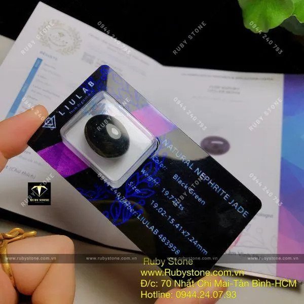 Ngọc Mực Dục trong các chế tác trang sức