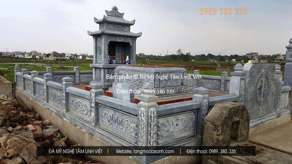 Ngôi mộ kết với những dấu hiệu đặc trưng của đất tụ khí, cần tránh tác động để bảo toàn phúc khí cho gia đình