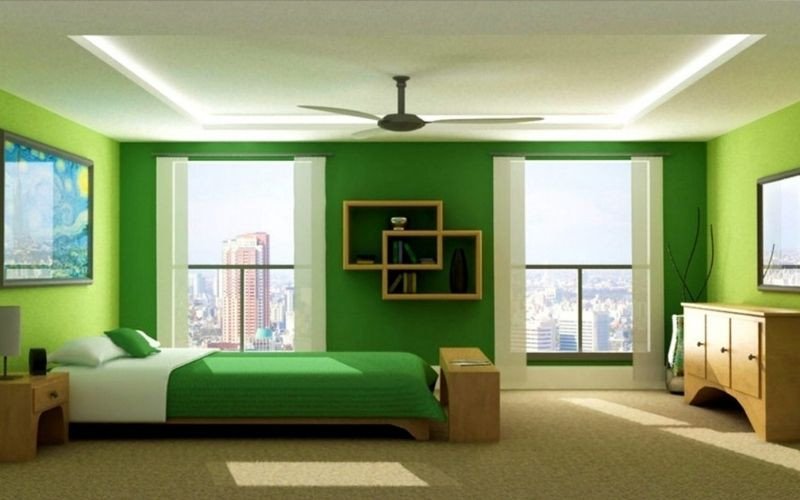 Người Bính Dần (Mệnh Hỏa) hợp với các màu xanh lá cây tươi mát