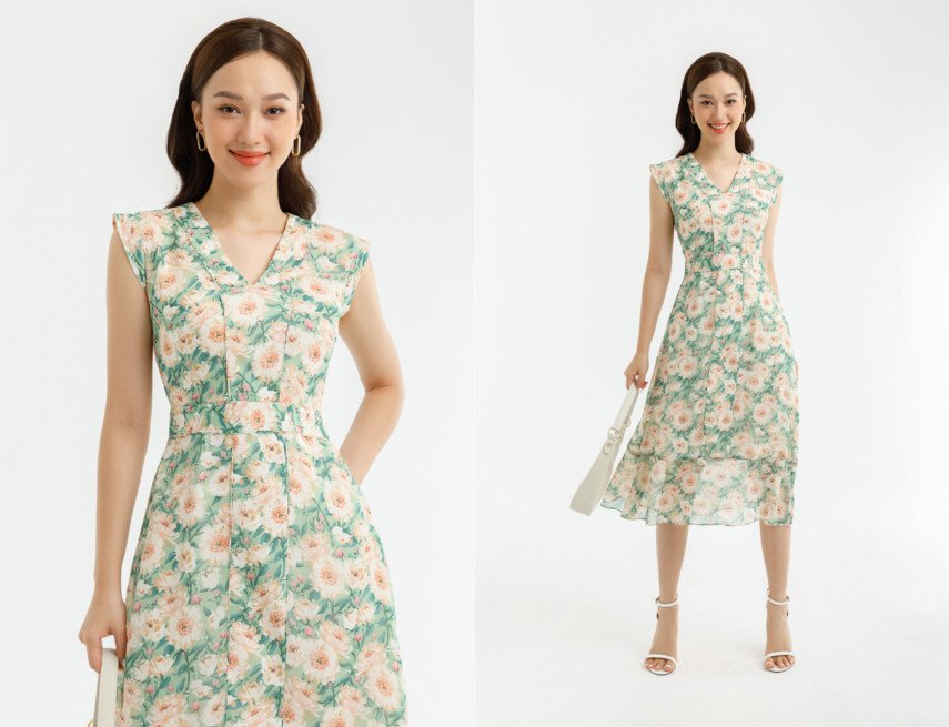 Người phụ nữ tuổi Ngọ tự tin trong bộ trang phục màu sắc tươi sáng hợp phong thủy