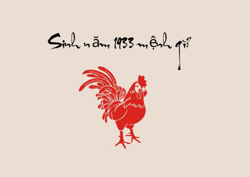 Người sinh năm 1933 là tuổi con gì theo lịch âm dương