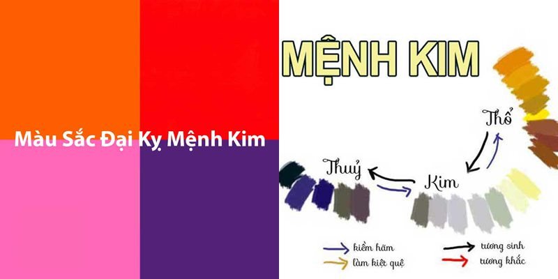Người tuổi Tỵ mệnh Kim nên tránh các màu hồng, đỏ, cam để không làm suy giảm vận khí.