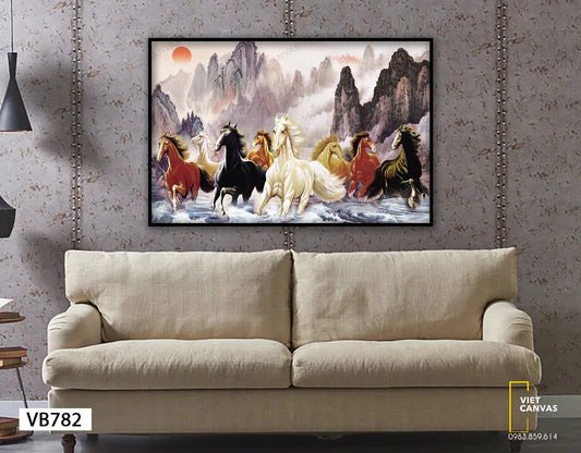 Những tuổi nên tránh treo tranh mã đáo thành công theo phong thủy