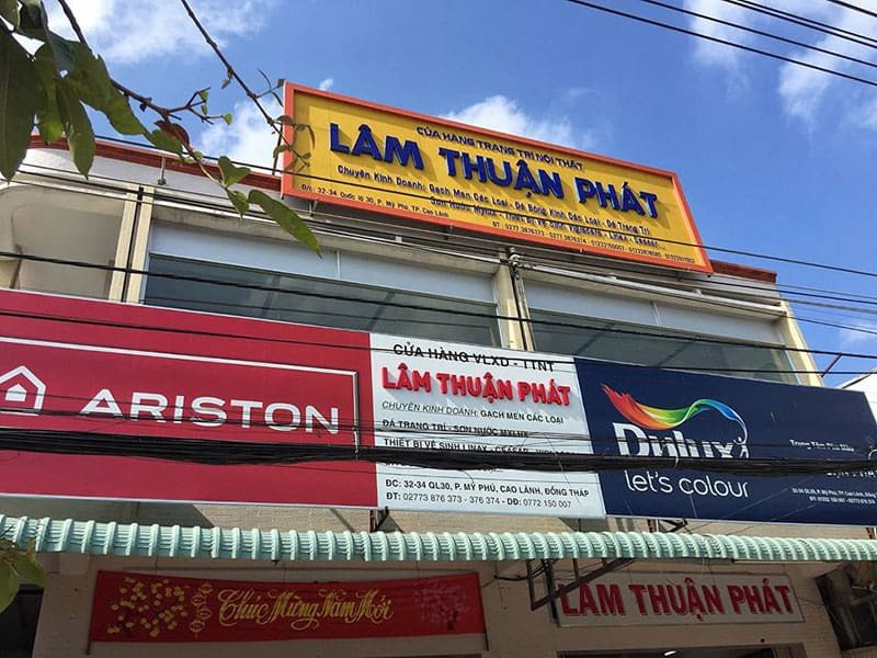 Nội thất trang trí Lâm Thuận Phát tại TP. Cao Lãnh