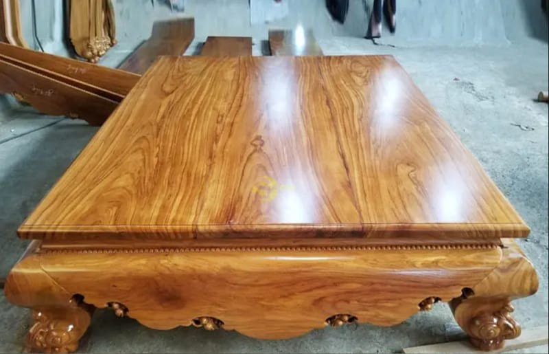 Phản gỗ gõ đỏ cho phòng khách