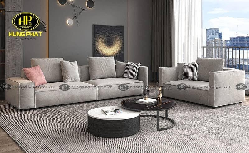 Phân loại ghế sofa văng 2m2 theo chất liệu da