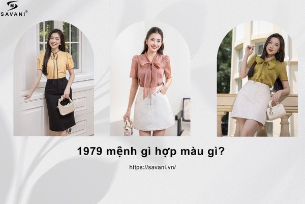 Phối đồ nữ tính sang trọng với áo sơ mi và chân váy cho Kỷ Mùi