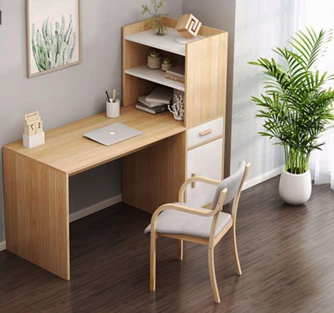 Phòng làm việc được thiết kế khoa học, với bàn làm việc hướng về các cung tốt, giúp người tuổi Quý Hợi tăng cường hiệu suất và công danh