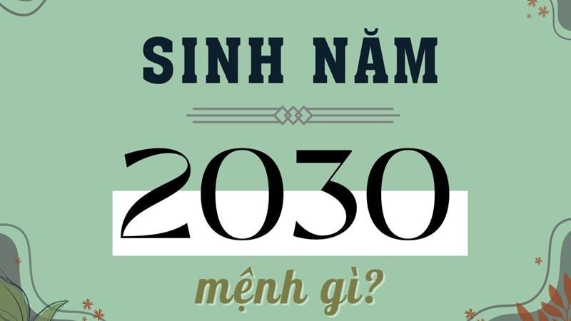 Phong thủy ngũ hành giải đáp người sinh năm 2030 mệnh Kim Canh Tuất
