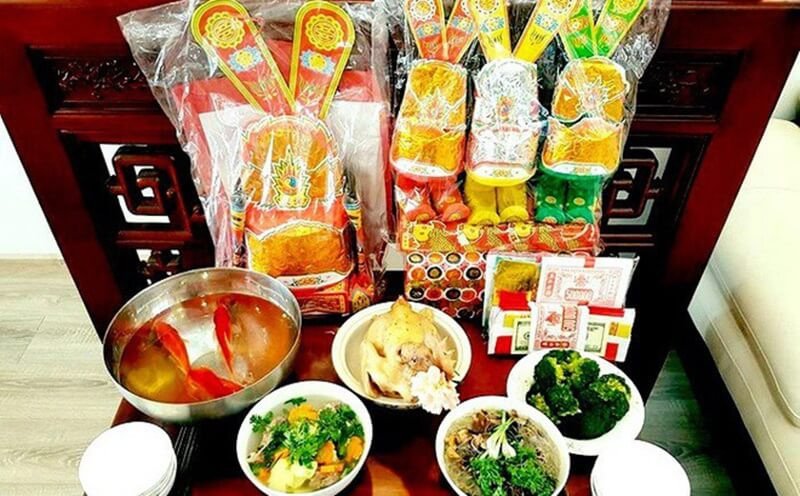 Phong tục cúng ông Công ông Táo trang trọng ngày 23 tháng Chạp