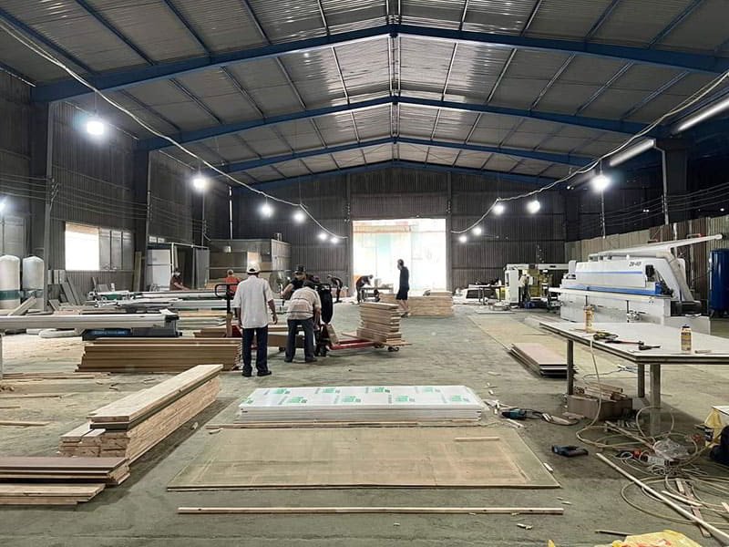 Quy trình sản xuất tại Xưởng nội thất Sỹ Kim Phú Yên
