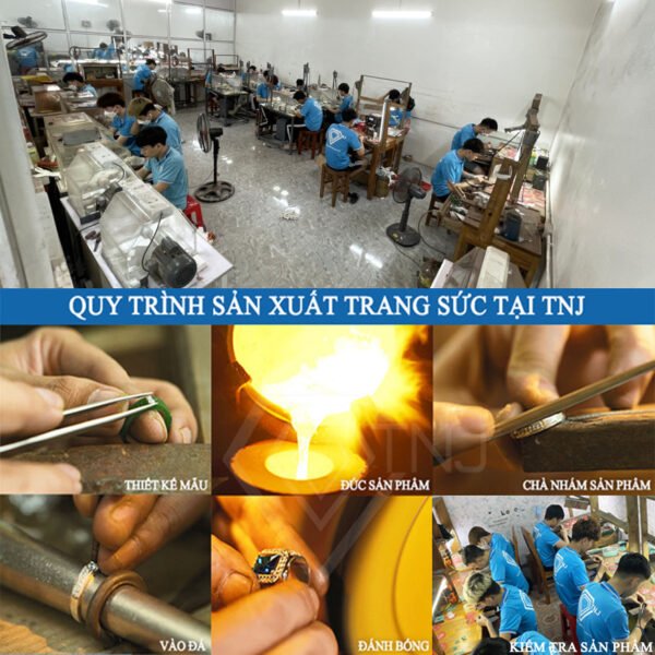 Quy trình sản xuất trang sức TNJ