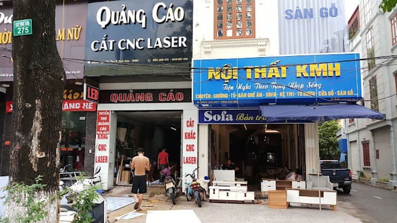 Sản phẩm nội thất gỗ hiện đại tại Nội thất KMH Bắc Ninh