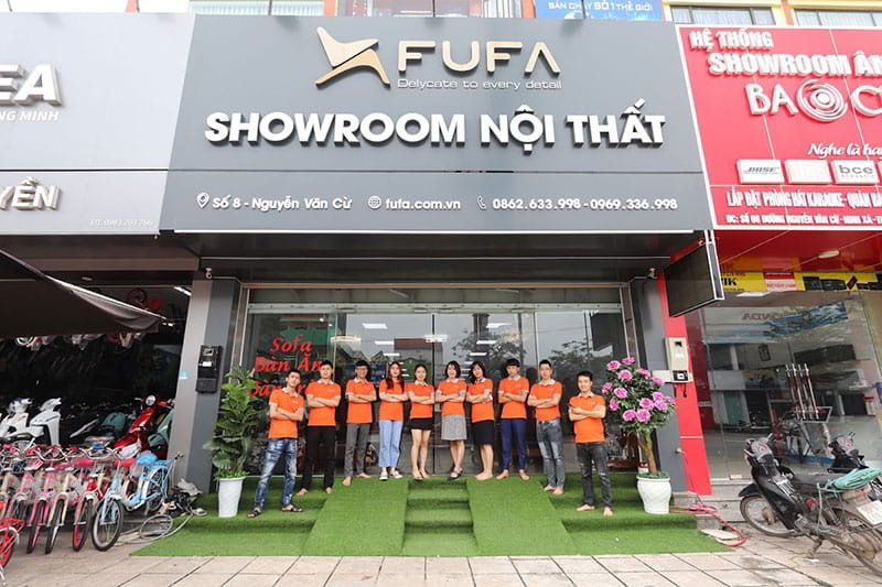 Showroom nội thất FuFa với đa dạng sản phẩm nội thất Bắc Ninh
