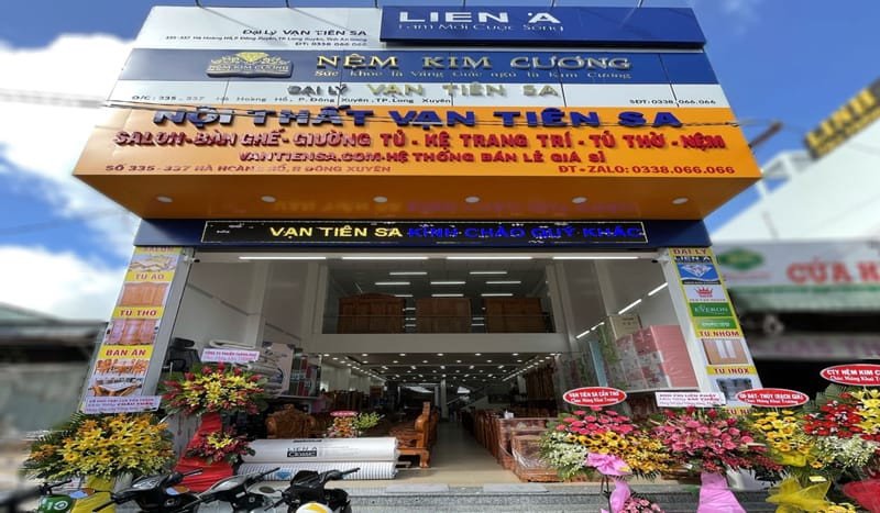 Showroom nội thất gia đình Vạn Tiên Sa An Giang