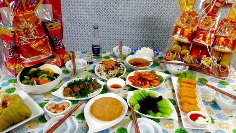 So sánh tổng thể các lễ vật trên mâm cúng ông Táo ba miền Việt Nam