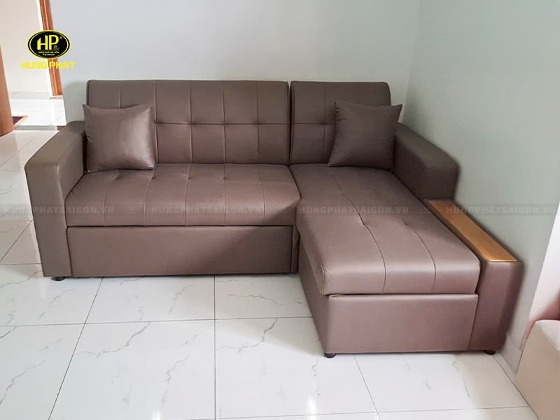 Sofa giường góc L lý tưởng cho căn hộ chung cư