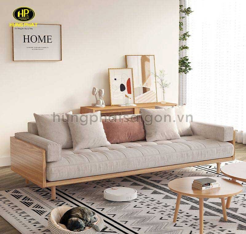 Sofa gỗ kiểu Nhật