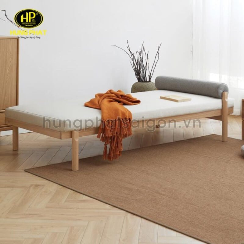 sopha băng dài khung gỗ