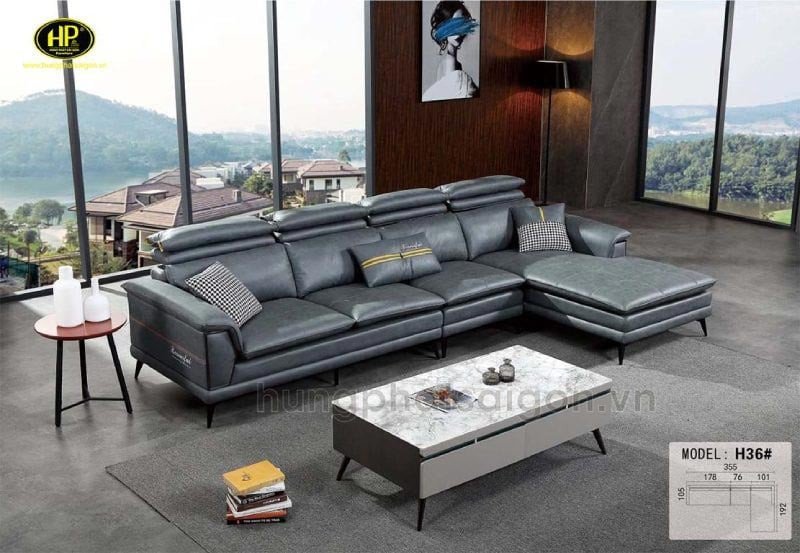 Tầm quan trọng của việc chọn đúng kích thước ghế sofa góc L cho sự thoải mái