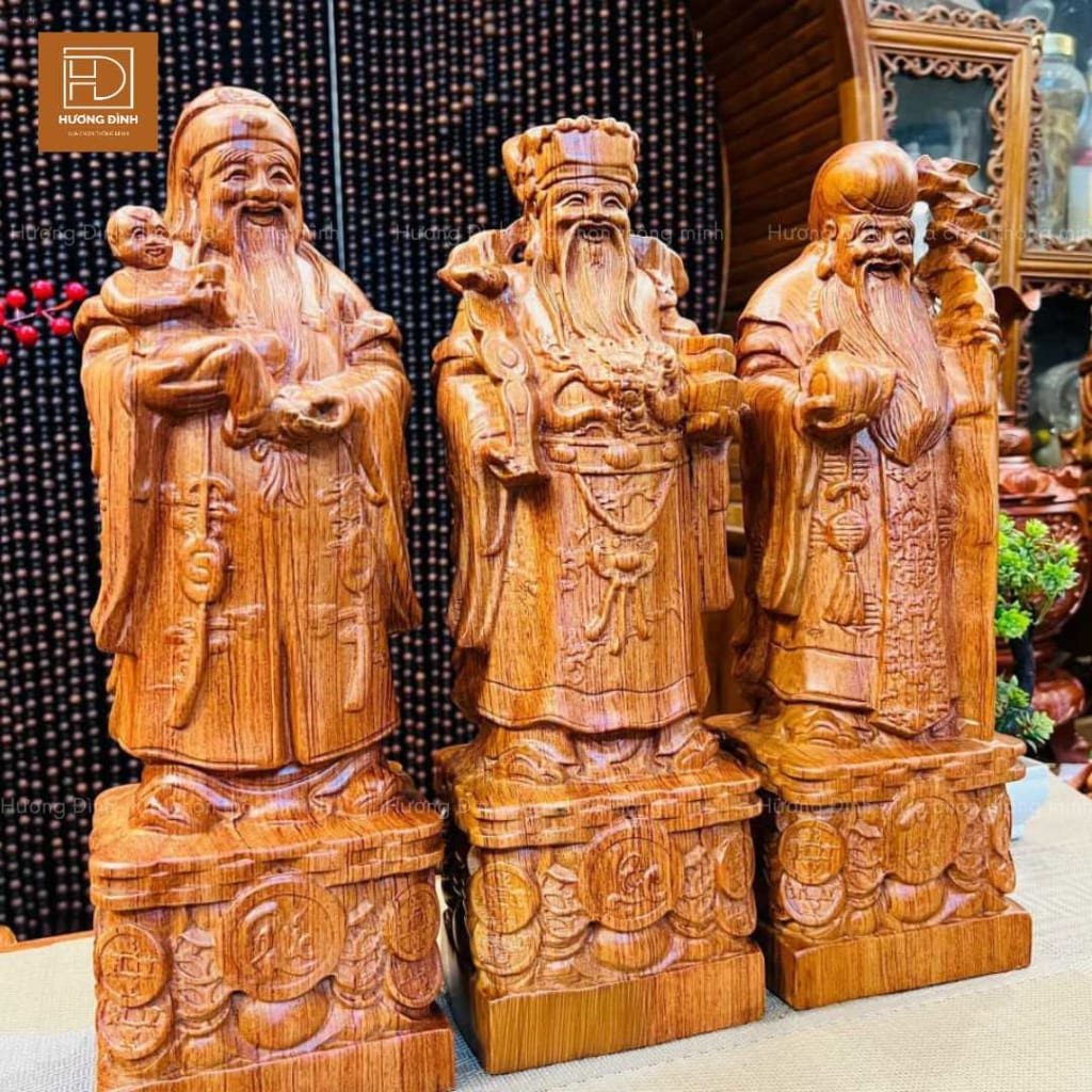 Tất cả các tuổi đều có thể thỉnh tượng Phúc Lộc Thọ