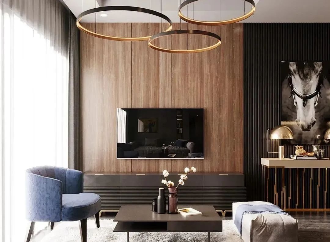 Thi công và vệ sinh ốp vách gỗ tivi tương đối dễ dàng