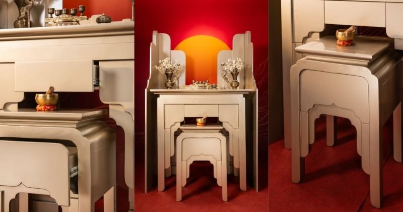 Cách bày trí bàn thờ gia tiên ngày Tết