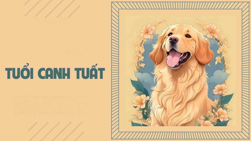 Thiết kế cung mệnh phong thủy cho nam và nữ tuổi Canh Tuất 2030 con gì mệnh gì.