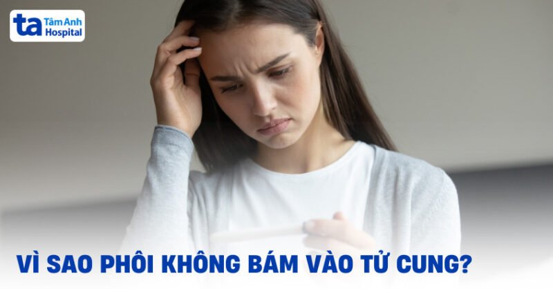 Tìm hiểu về nguyên nhân thai không bám vào tử cung