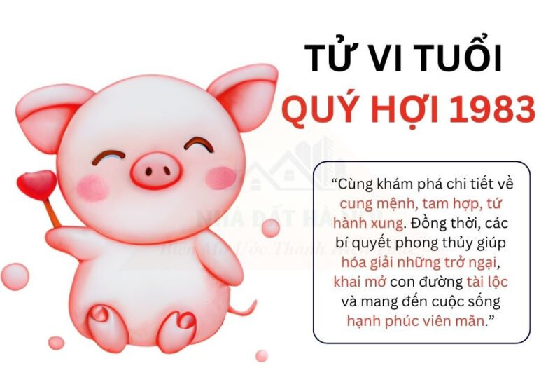 Tổng quan tử vi tuổi Quý Hợi 1983 và vận mệnh Đại Hải Thủy