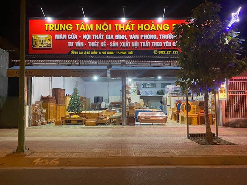 Trung tâm Nội thất Hoàng Phong tại Bình Thuận