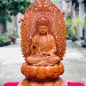 Tượng-Dịa-Tạng-Vương-Tọa-Dài-Sen-Gỗ-Hương-Dá-Cao-88cm-1-scaled