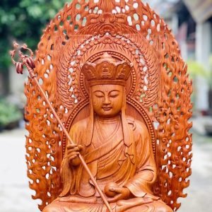 Tượng-Dịa-Tạng-Vương-Tọa-Dài-Sen-Gỗ-Hương-Dá-Cao-88cm-4-scaled