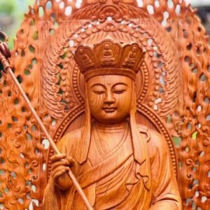 Tượng-Dịa-Tạng-Vương-Tọa-Dài-Sen-Gỗ-Hương-Dá-Cao-88cm-7-scaled