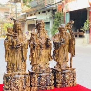 Tượng-tam-da-gỗ-mun-hoa-cao-60cm-2