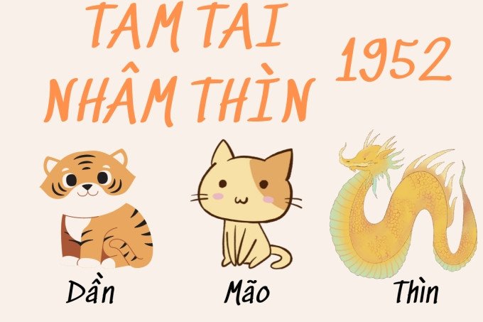 Tuổi Nhâm Thìn sẽ gặp hạn Tam Tai vào các năm Dần, Mão và Thìn, cần cẩn trọng và chuẩn bị kỹ lưỡng