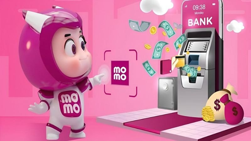 Ứng dụng ví điện tử MoMo - một trong các ví điện tử hiện nay được ưa chuộng