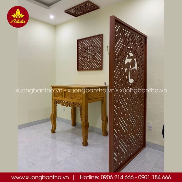 Vách Ngăn Bàn Thờ: Giải Pháp Tối Ưu Không Gian Tâm Linh Việt