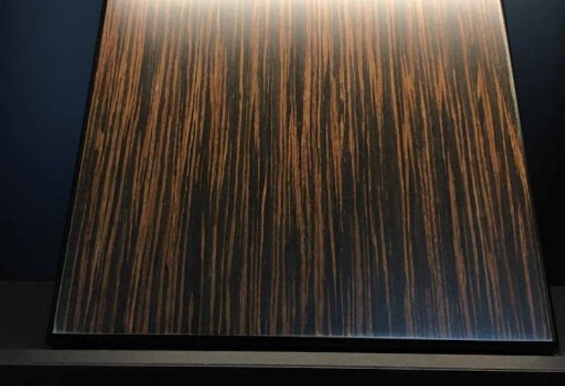 Vân gỗ mun sọc xanh kaki độc đáo