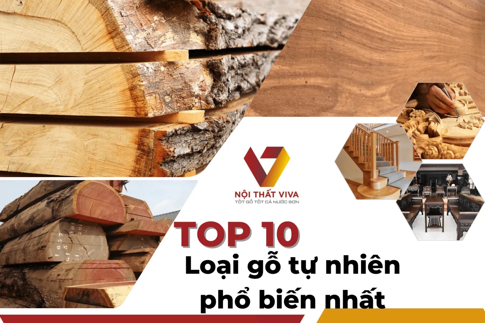 Cận cảnh mặt cắt ngang thân gỗ Rosewood với vân gỗ nâu đỏ đặc trưng và các đường sọc sẫm màu uốn lượn tự nhiên