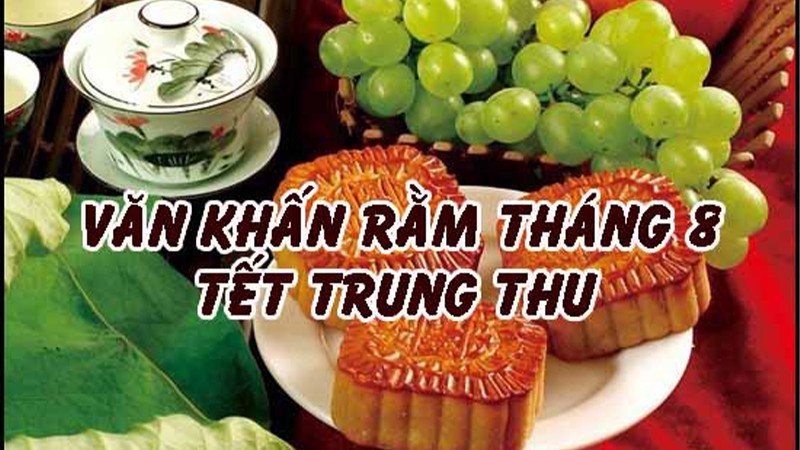 Văn khấn cúng rằm Trung thu trang trọng cho gia tiên và thần linh