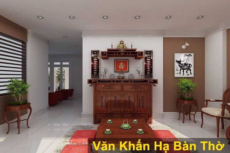 Văn khấn xin di chuyển bát hương và bàn thờ gia tiên trong nghi lễ chuyển dọn