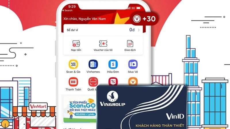 Ví thông minh VinID - Hệ sinh thái tiêu dùng và tích điểm