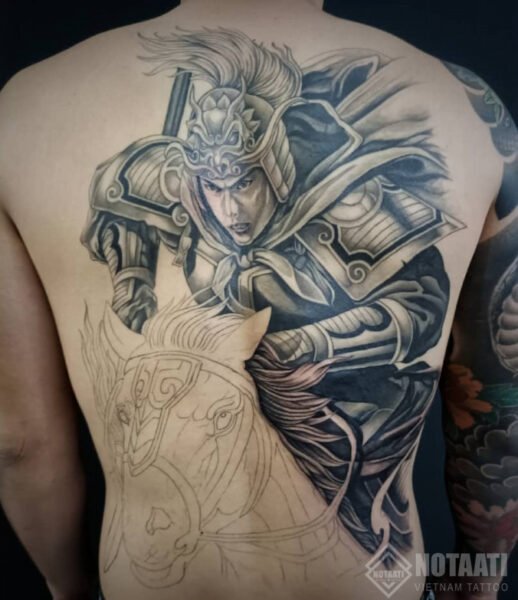 Ý nghĩa hình xăm Triệu Vân